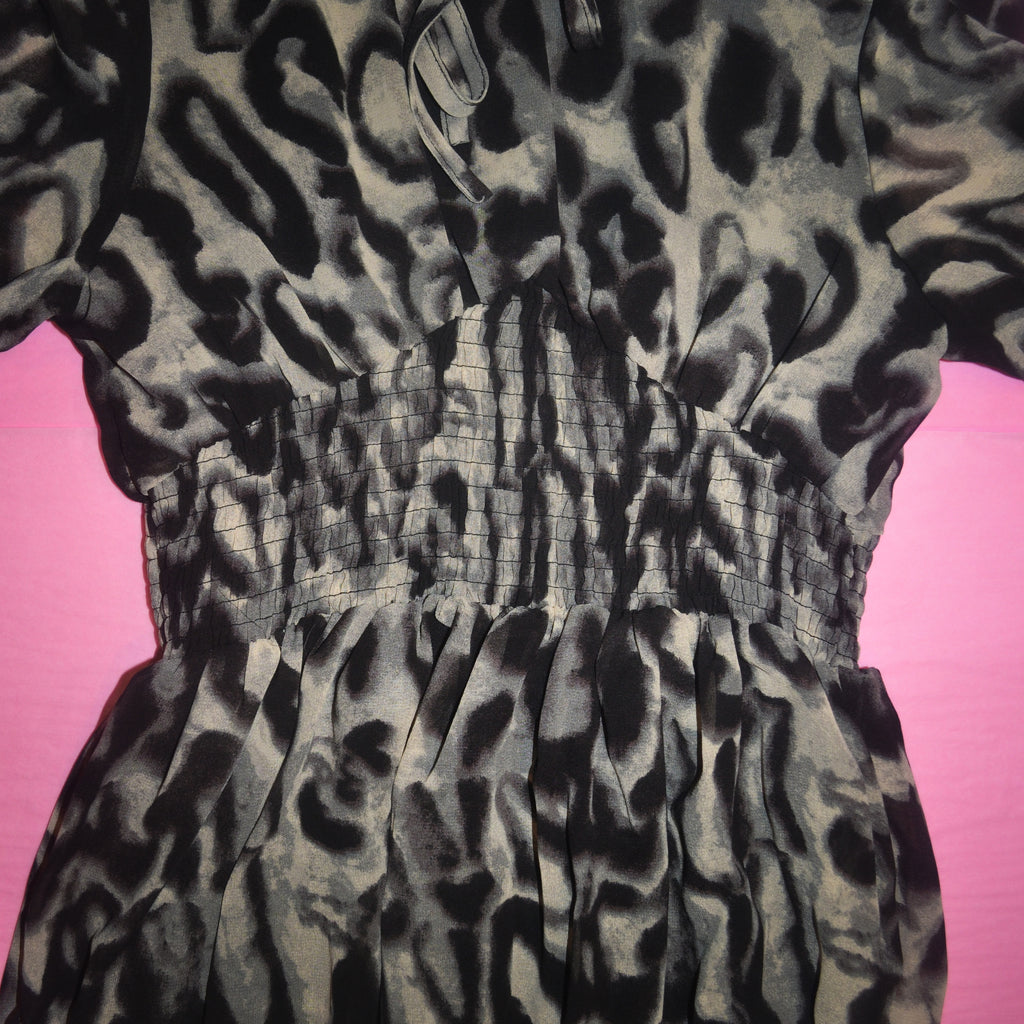 The Leopard Tiered Dress