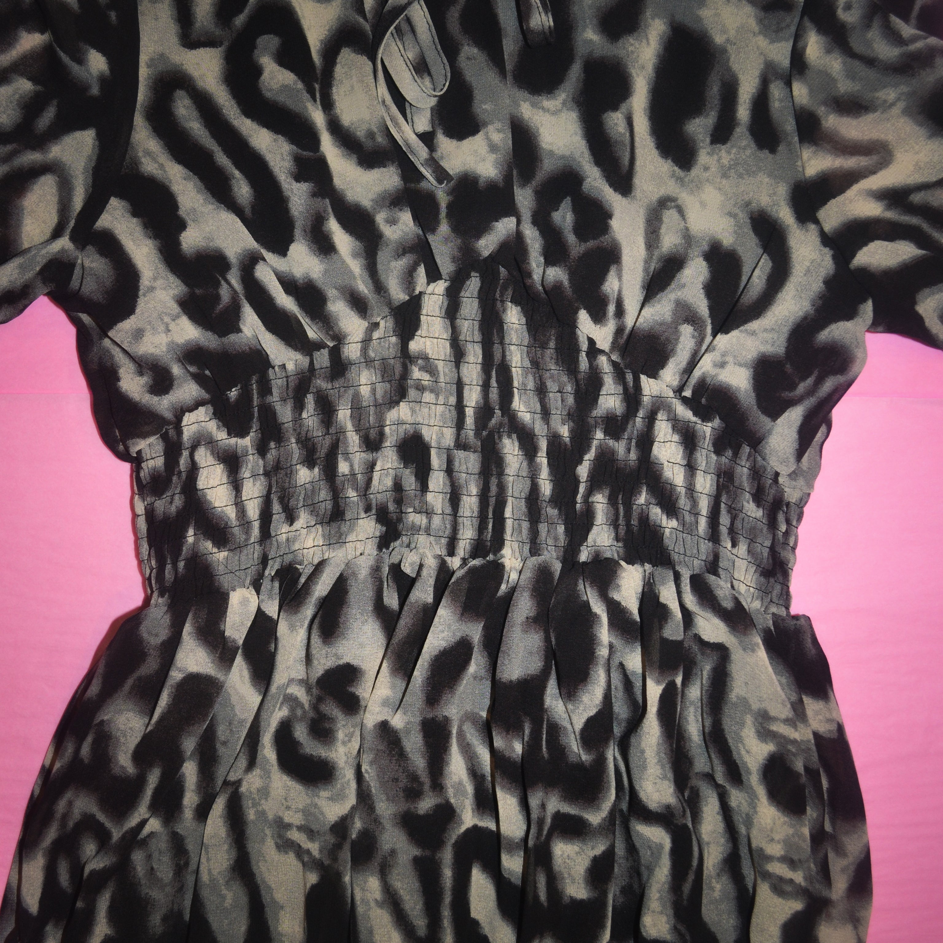 The Leopard Tiered Dress